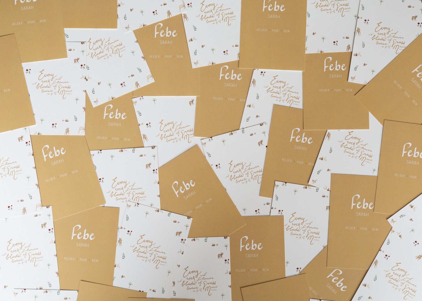 Ontwerp geboortekaartje