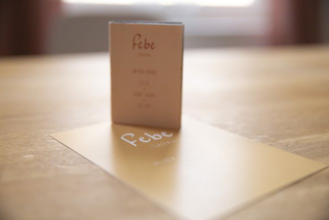 design geboortekaartje