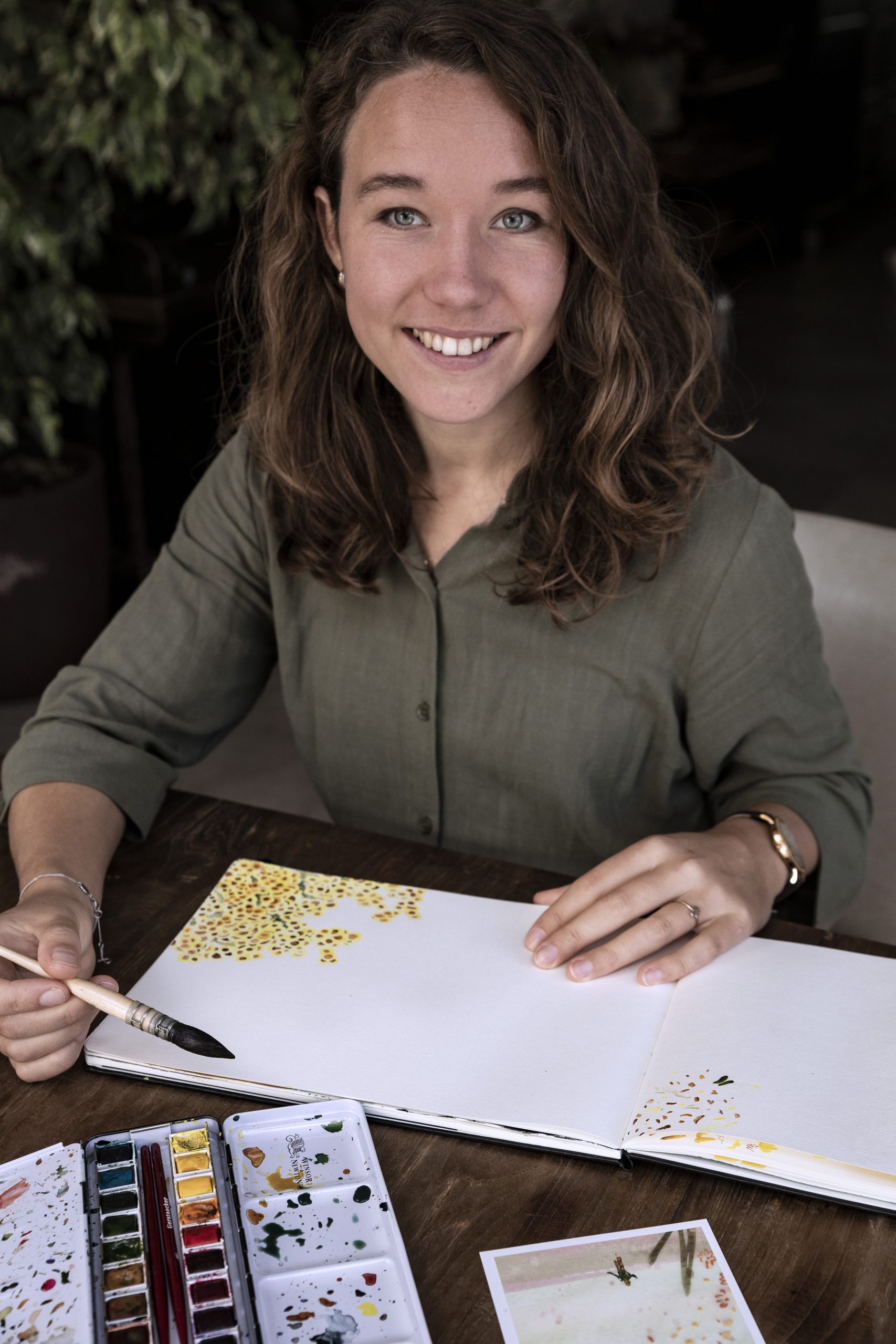 Lieuwkje illustreert