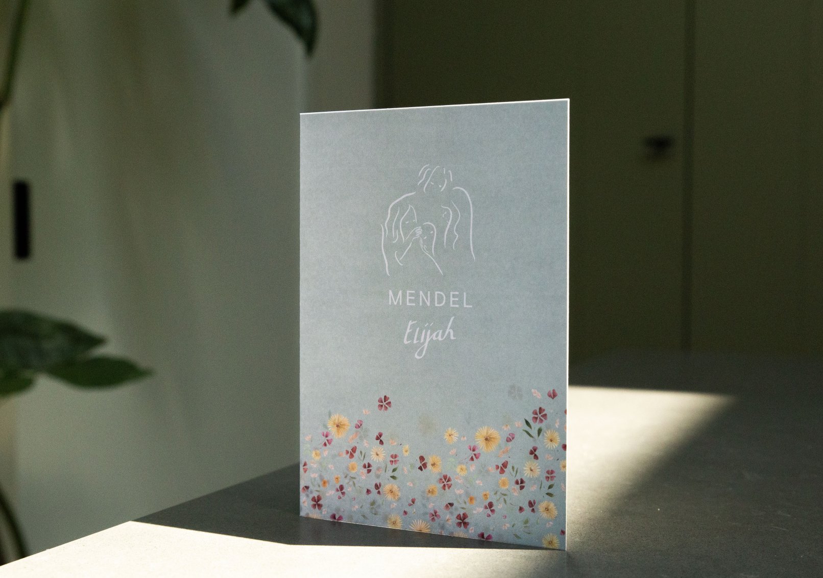 ontwerp geboortekaartje