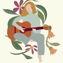 illustratie_Lieuwkje_dreamy music