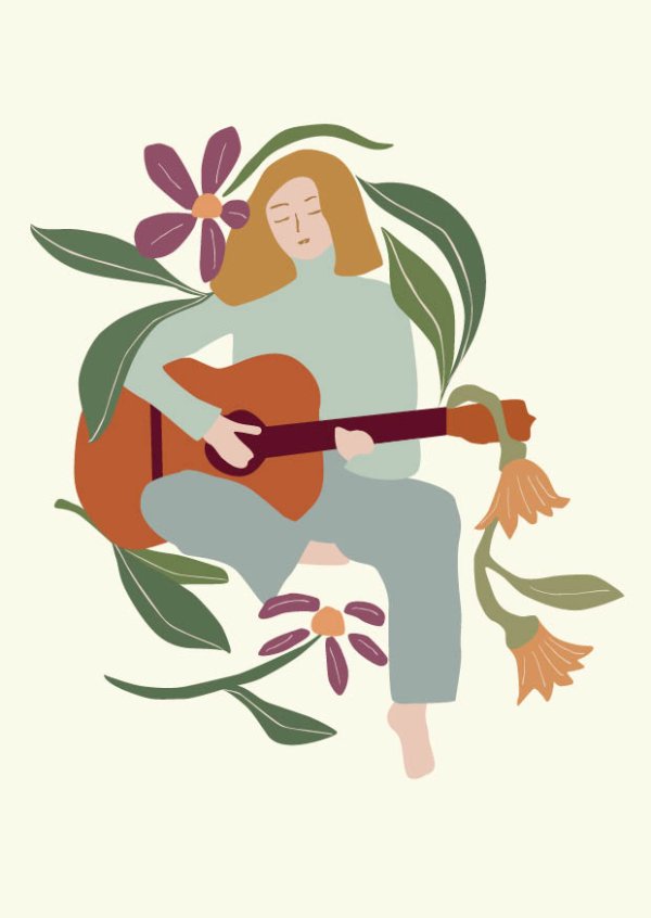 illustratie_Lieuwkje_dreamy music