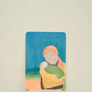 illustration mother and child
