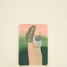 mother and child illustration lieuwkje